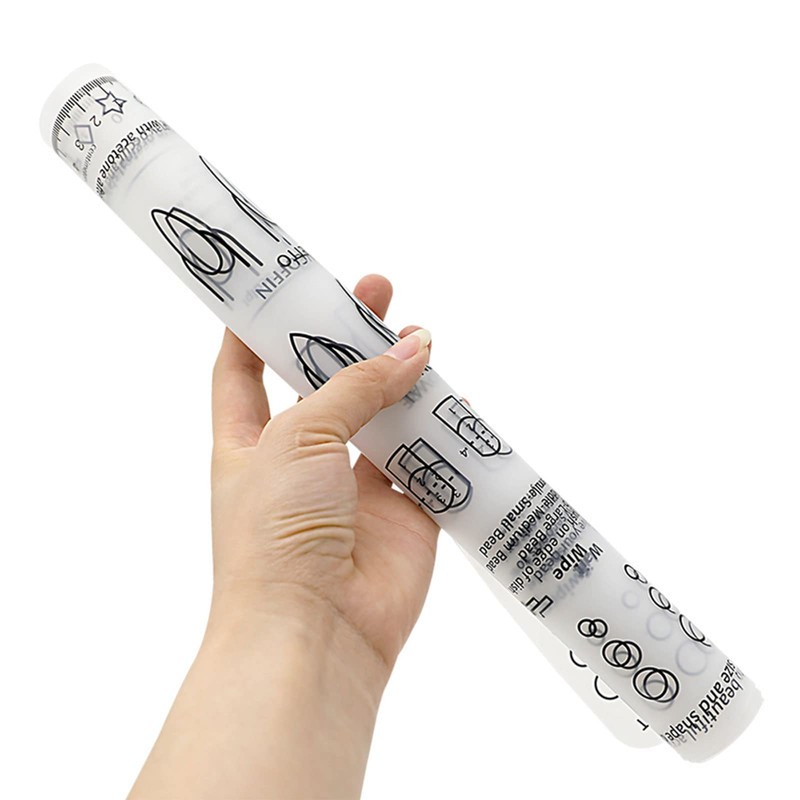 rflaueo 1pc Acrylic Nail Training Mat Manicure Art Practice Mat