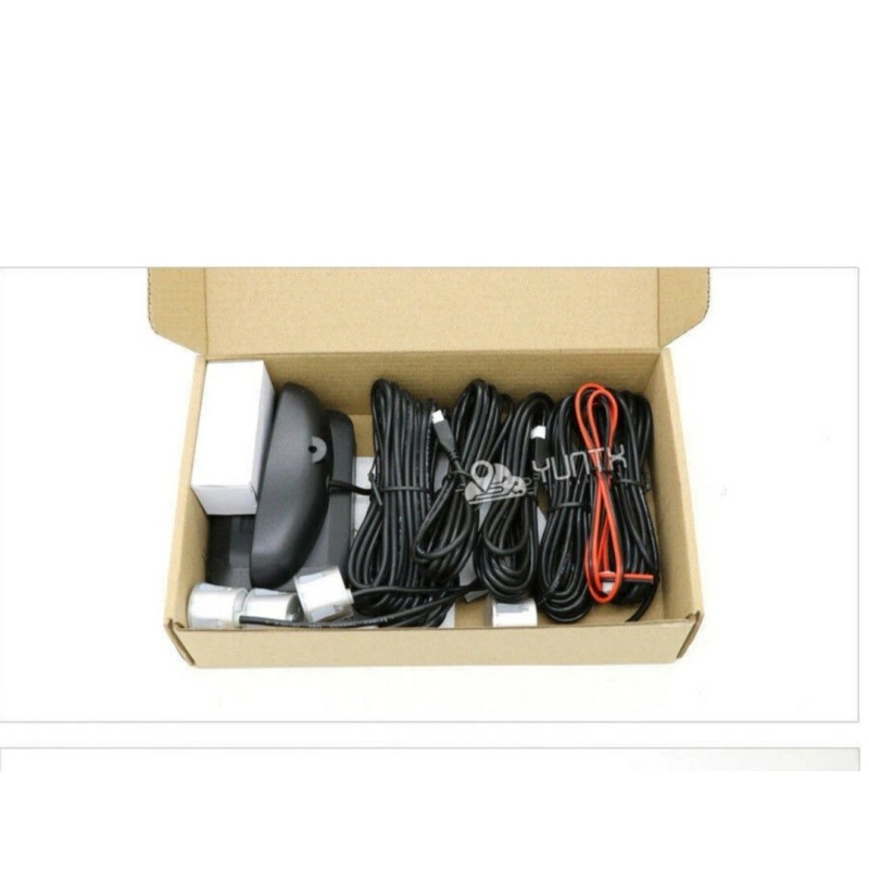 Ekylin 4 Parking Sensors LED Car Auto Backup Reverse Rear