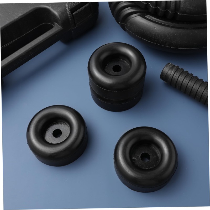 Alipis 4 Pcs Round Rubber Bumpers for Door Replacement Durable