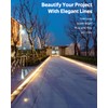 Samsion COB Outdoor LED Strip Lights Waterproof 50ft Dimmable LED