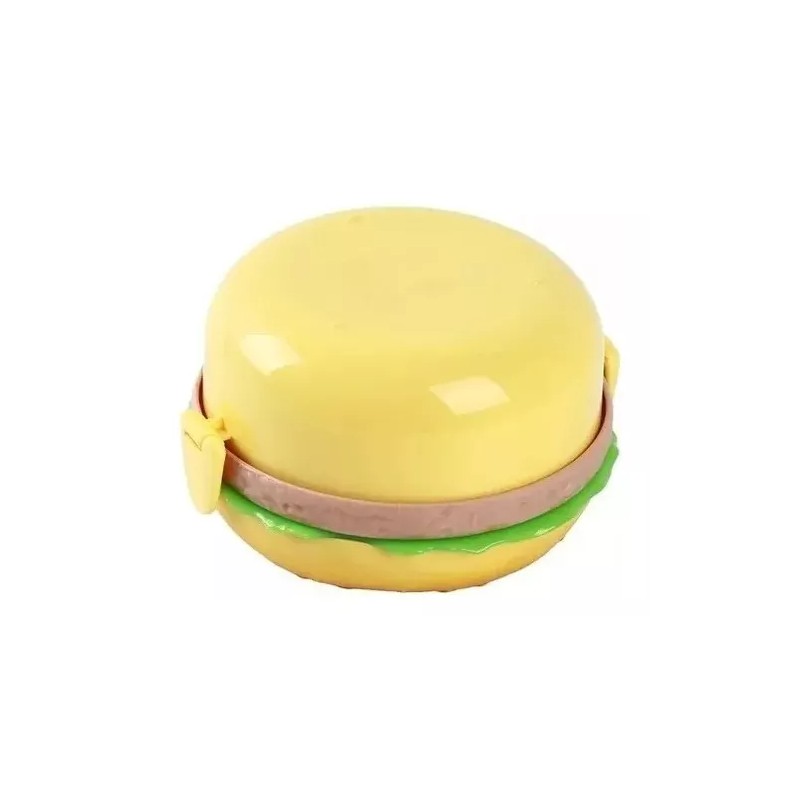 Molin Lonchera Forma Hamburguesa O Emparedado Circular Box Lunch