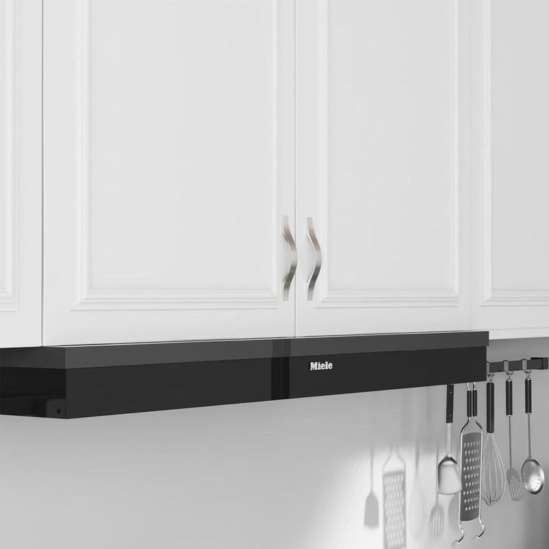 FURNIWARE Pack of 10 Brushed Nickel Kitchen Handles, D-Shape Drawer