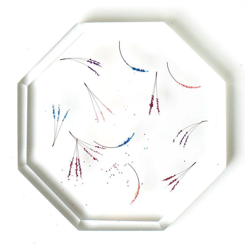 Eyelash Extension GladGirl Glitter Amber Sun