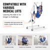 VEVOR Full Body Patient Lift Sling with Commode Opening, Patient
