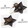 Ciieeo Magnetic Curtain Tiebacks Elegant Star Design Easy to Use