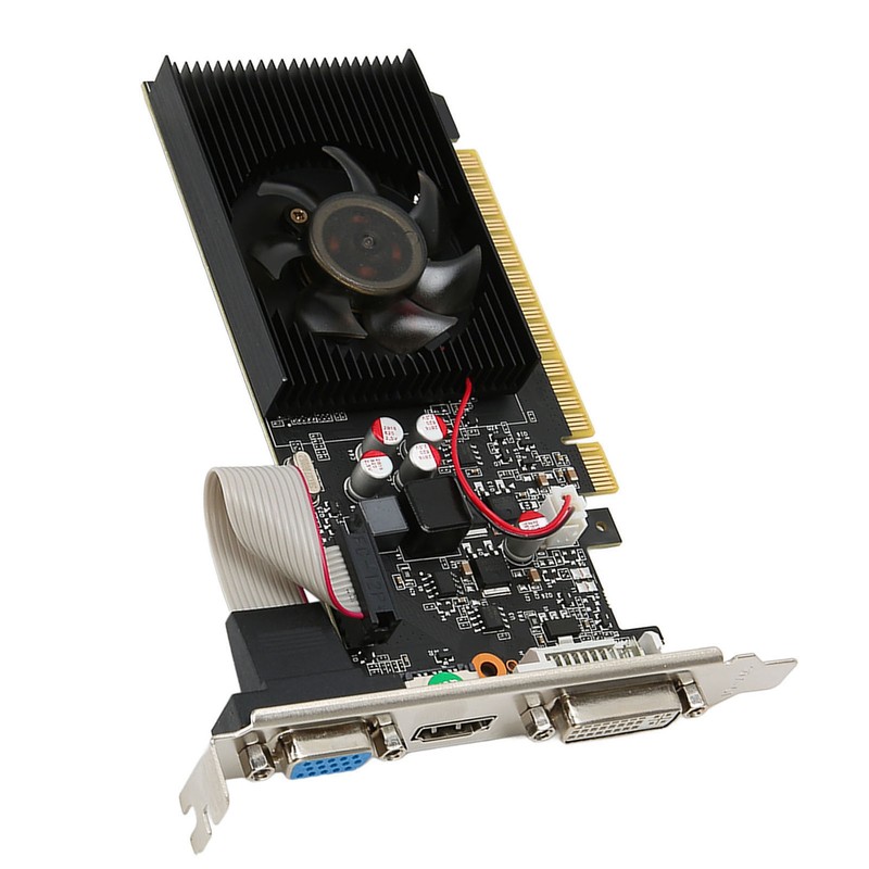 Half Height GPU 1G DDR3 64bit 810MHz 1300MHz HD DVI