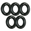 Fusion Climb Small 2-Inch Blue Aluminum O-Ring - Black (5-Pack)