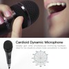 Fifine Karaoke Microphone, Dynamic Vocal Microphone for Speaker,Wired Handheld Mic