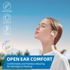 Ulian Open Ear Headphones, Air Conduction Wireless Earphones with Charging