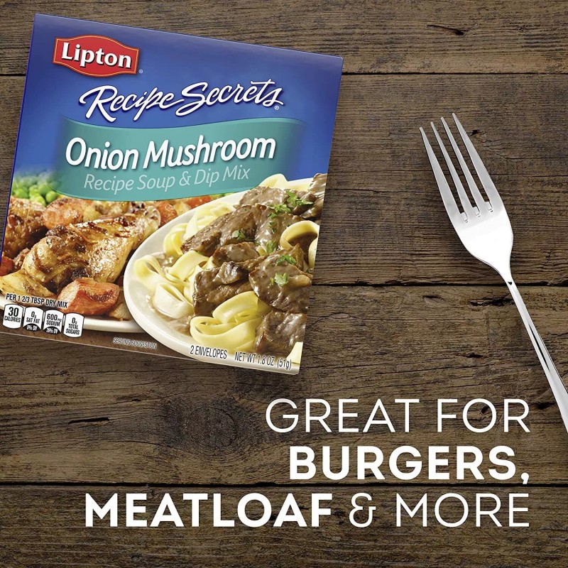 Lipton Soup and Dip Mix For a Delicious Meal Onion
