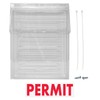 Mediz Outdoor Permit Brochure Box - Easy to Use Take