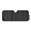 Motor Trend Windshield Sunshade for Car, Truck & SUV, Black