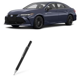 BoxWave Stylus Pen Compatible with Toyota 2020 Avalon Hybrid Display (9 in) - FineTouch Capacitive Stylus, Super Precise Stylus Pen - Jet Black