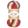 100% Microfibre Yarn Alize Diva Tie Dye Silk Effect Crochet
