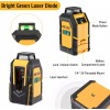 PREXISO 100Ft 360° Laser Level with Tripod Self Leveling Cross