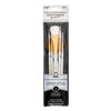 FolkArt Glass Paintbrush Set, Set of 5 Premium Contour Brushes