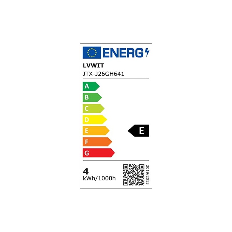 LVWIT LVWIT LED Lampe E27, 470 lm, warmwei? 2700K, ersetzt