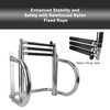 Manumarine 3 Step Pontoon Boat Ladder, Pontoon Ladders for Pontoon