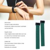 2pcs Watch Bands Professional Silicone Strap Strong Magnetic Snap Replacement