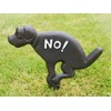 Cast Iron Garden No Dogs Fouling Poo Warning Sign Dog