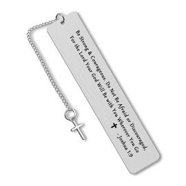 Christian Inspirational Gift for Women Men Bible Verses Bookmarks Religious Gifts for Son Daughter Reading Lovers Bookworm Motivational Graduation Gift Baptism Faith Gifts Christmas Birthday Gifts