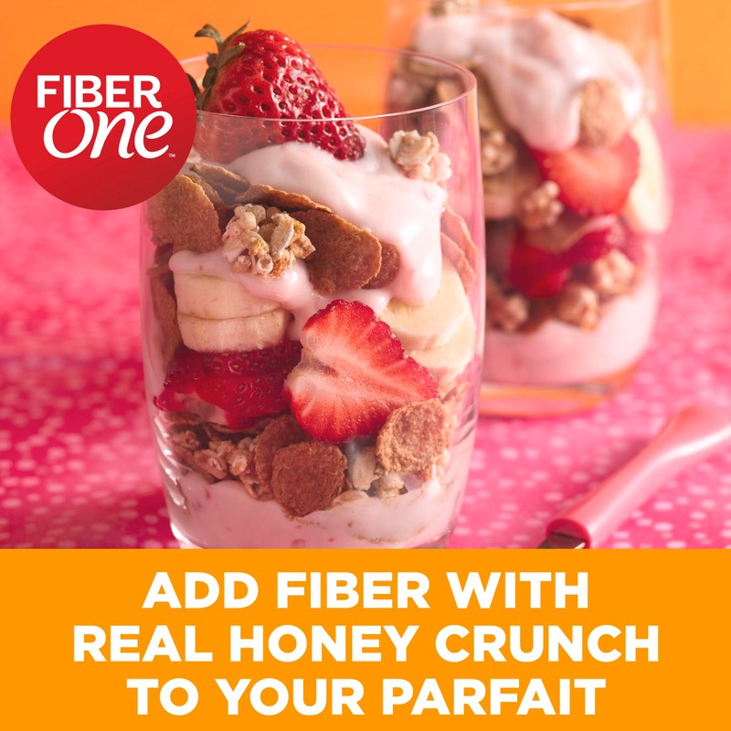 Fiber One Honey Clusters Breakfast Cereal, Fiber Cereal Made with