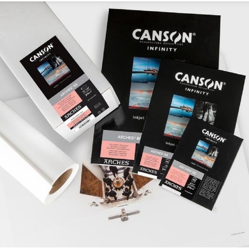 Canson Infinity Arches 88 Ultra Smooth Pure White Matt Inkjet