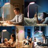 PACOVY Floor Lamp, Adjustable Height Floor Lamps for Living Room