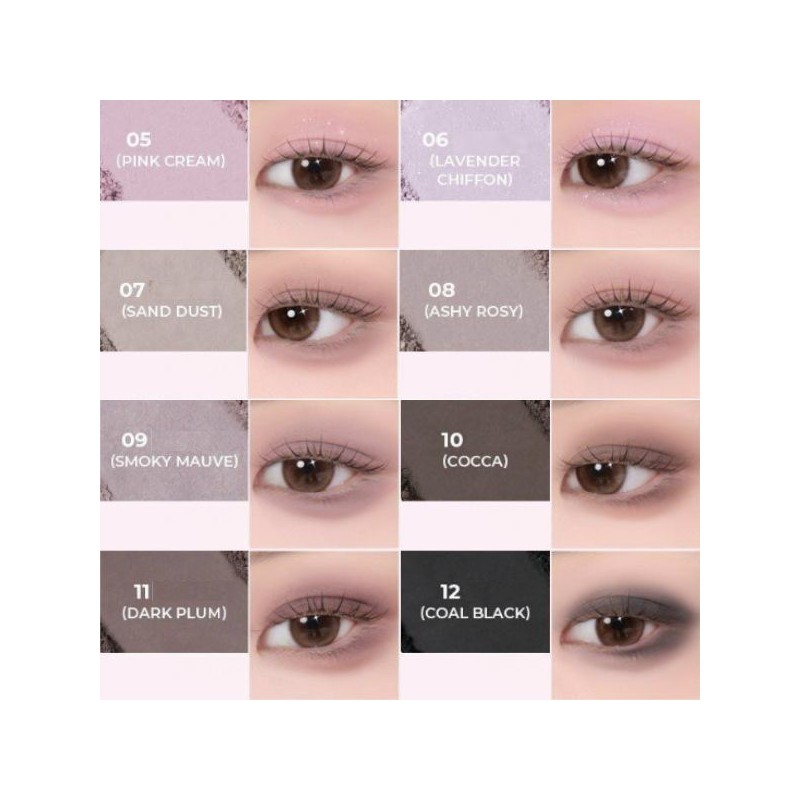 COLORGRAM Pin Point Eyeshadow Palette 9.9g [COLORGRAM X SHINCHAN Limited