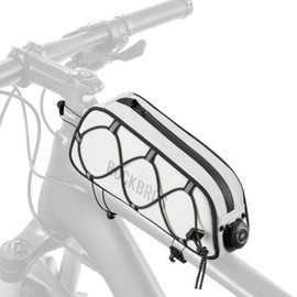 ROCKBROS-ROAD TO SKY Top Tube Bag, Bicycle Bag, Equipped with Fitgo System, Easy Installation, Small Storage, Daily Waterproof, Abrasion Resistant, Lightweight, Reflective Material, Road Biking,