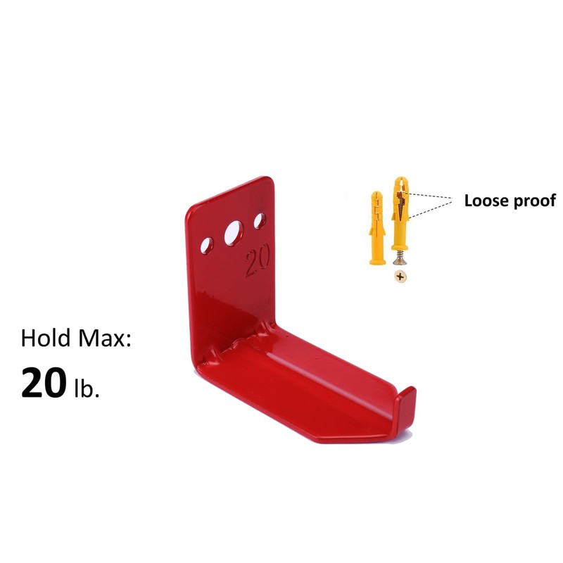 Fire Extinguisher Mount Wall Hook Bracket for Holding up to