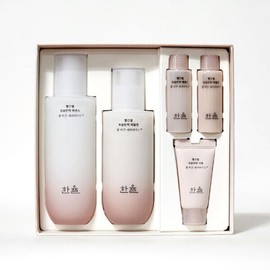 Hanyul Red Rice Moisturizing Elasticity 2-piece Set / 한율 빨간쌀 보습탄력 2종 세트