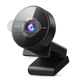 EMEET C950 4K UHD Webcam, 8 Megapixels, 1080P@60FPS Support PDAF Autofocus Webcam 70° Viewing Angle, PC Camera with Noise Cancelling Microphone, Plug & Play Privacy Cover for Video Conferencing,