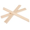 KEILEOHO 200 Pack 30cm x 5mm Square Wood Dowels Rods,