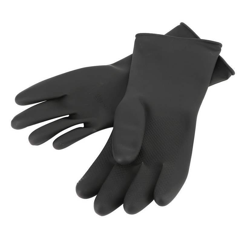 Chemical Protective Rubber Gloves Long Sleeve Acid and Alkali Resistance