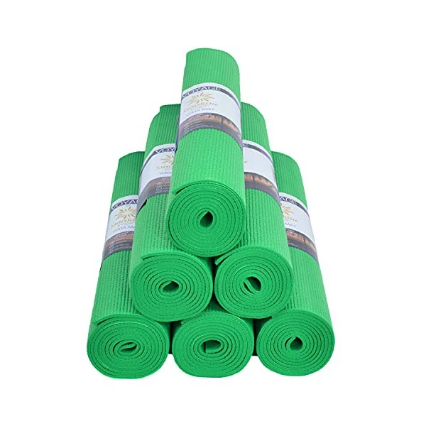 Sunshine Yoga Voyage Yoga Mats - Bulk 6 Pack -