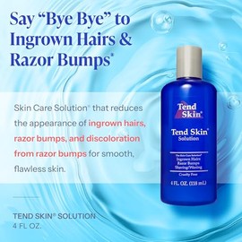 Tend Skin Care Solution for Ingrown Hairs & Razor Bumps, 4 oz.