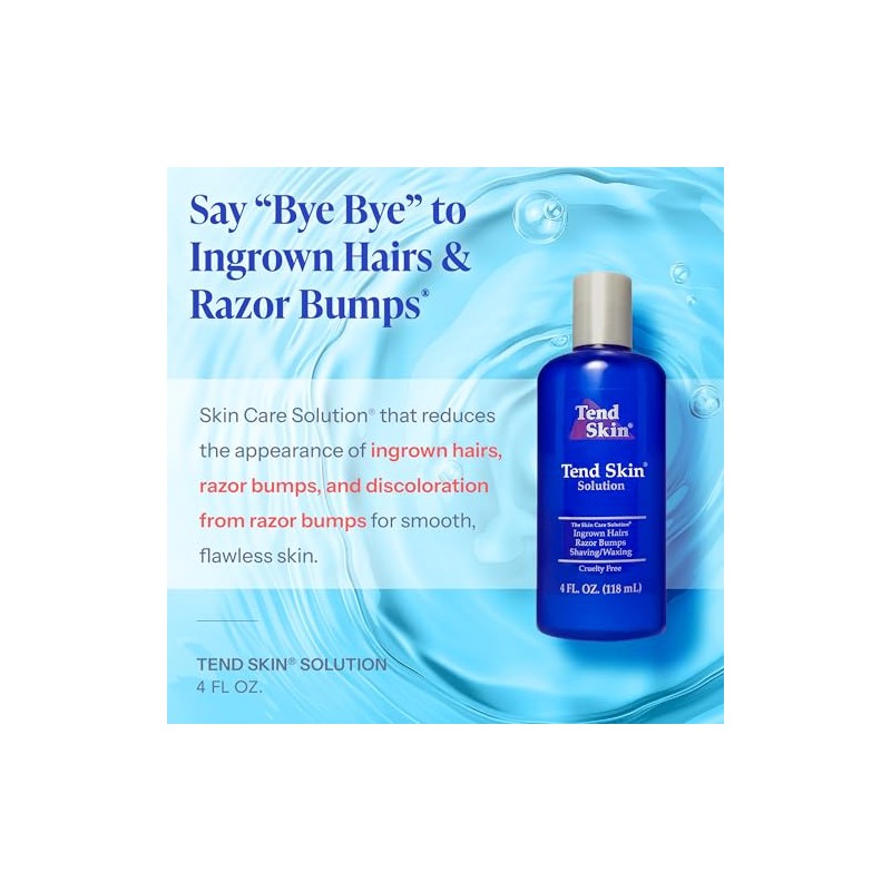 Tend Skin Care Solution for Ingrown Hairs & Razor Bumps,