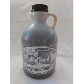 Muddy Pond Sorghum Mill - Pure Sorghum Syrup - No Additives, Non-GMO and Gluten Free 32OZ