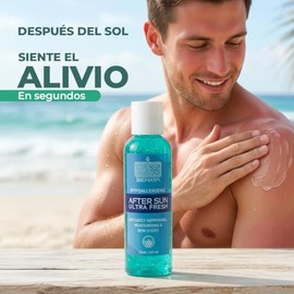 After Sun Natural con Aloe Vera y Tepezcohuite | Gel Post Solar Hidratante y Calmante | Alivio para Quemaduras Solares | Biodegradable | 125 ml