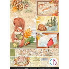 Ciao Bella Into The Wild A4 Creative Pad