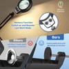 12X Magnifying Glass with Light Hands Free, 2026 New Upgrade