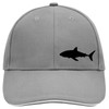 Huuraa Cap Hat Shark Silhouette Gift Shark Gift Idea, Dark