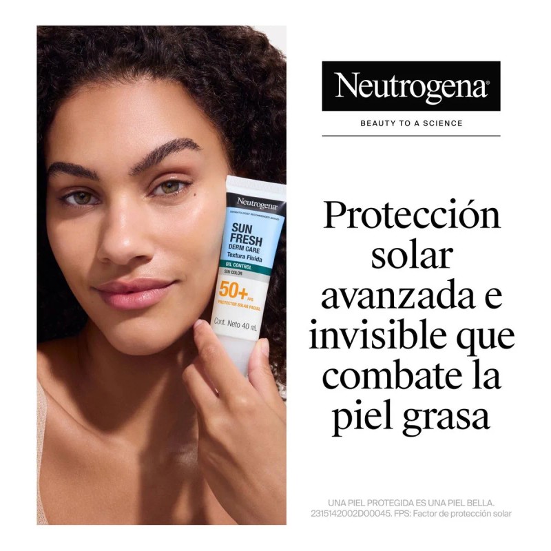 Neutrogenaprotector Solar Facial Sunfresh Fluido Spf50 40ml