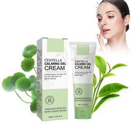 Centella Calming Gel Cream, Beruhigende Creme, Calming Moisturizer, 60ml Tagescreme mit Centella Asiatica und Niacinamid für Optimale Pflege den Ganzen Tag Ohne zu Fetten