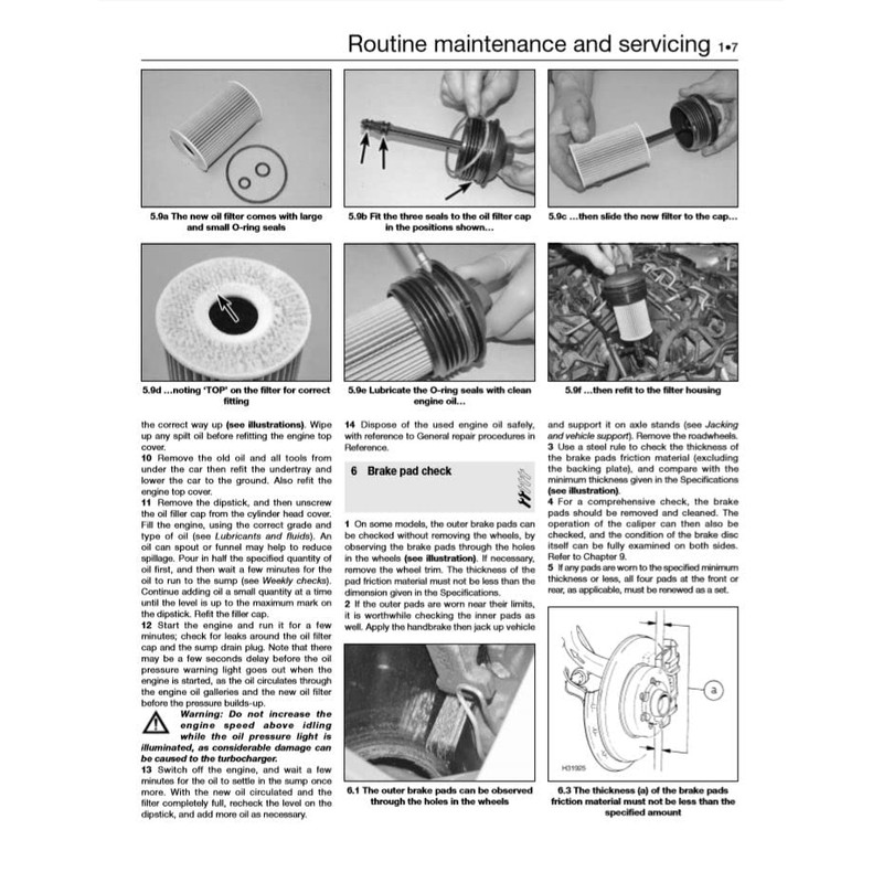 VW Passat Diesel 2011-2014: Owners Workshop Manual