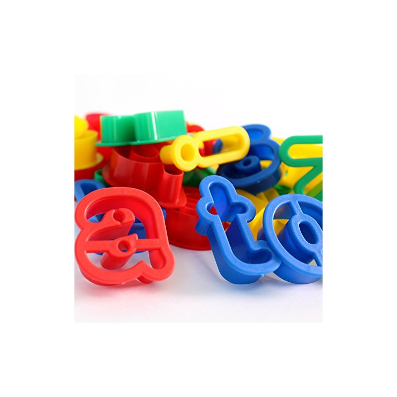 Alphabet Lower Case Dough Cutters Letter A to Z Lowercase