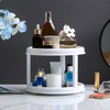 2 Pack, 2 Tier 10" Turntable Lazy Susan Spice Organizer