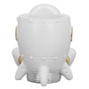Astronaut Pencil Pen Cup Synthetic Resin Spaceman Figurine Desk Pen