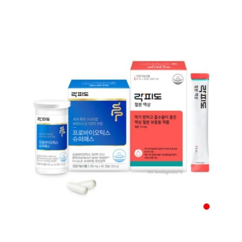 Rockfido [Half Club] Rockfido Probiotics Super Pass 60 tablets +